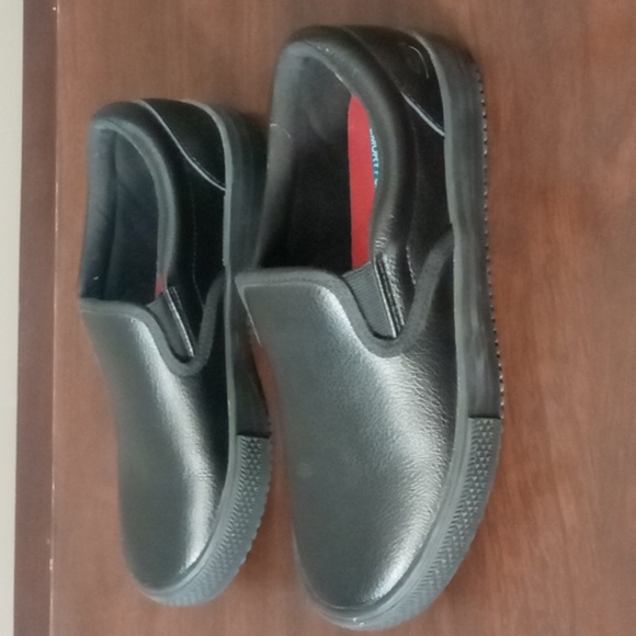 Skechers Black Work Slip Resistant Relaxed Fit Memory Fit Size 6 - Picture 2 of 7